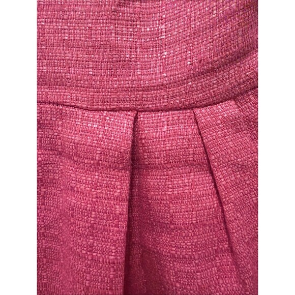 Adam Hot Pink Linen Dress - Size 2 - Picture 2 of 7